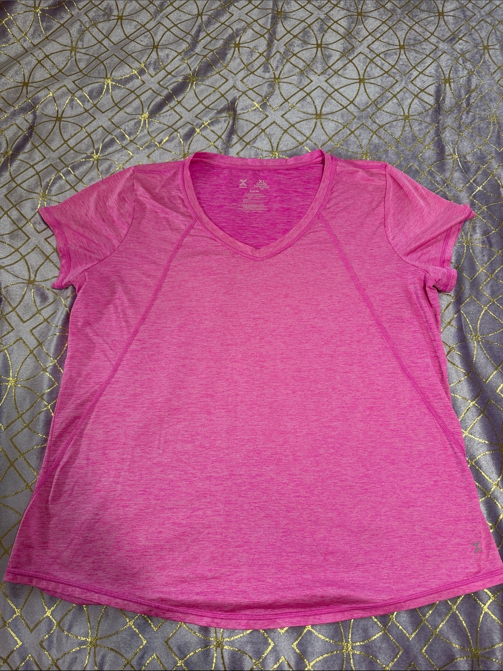 💥 WOMANS V-Neck Short Sleeve Active Tee